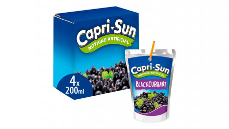 Capri Sun Blackcurrant 4 X 200Ml
