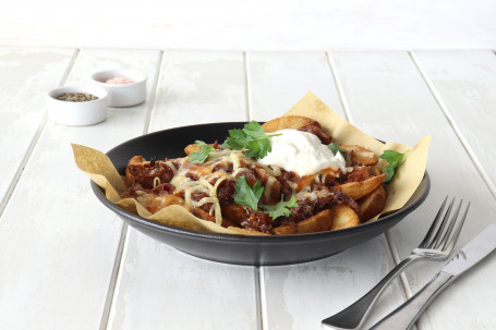 Wedges Com Sweet Chilli Pulled Beef (6600 Kj)