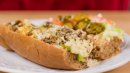 The New York Style Cheese Steak Half