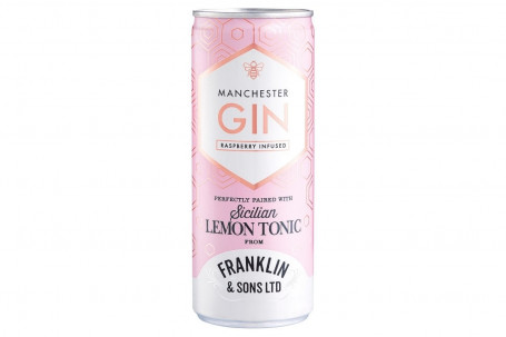 Manchester Pink Gin Limão Tônica 250Ml