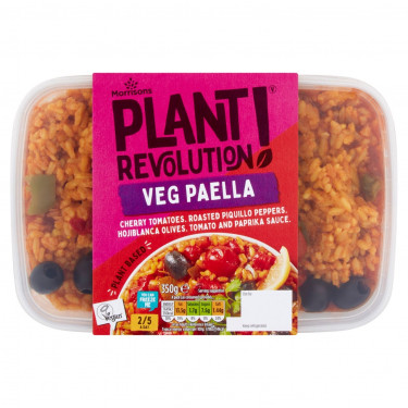 Paella Vegetal Morrisons Plant Revolution 350G