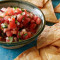 Cheese Chips With Salsa