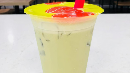 Green Tea Matcha Milk Bubble Tea