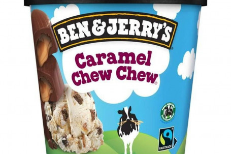 Ben Jerry's Caramel Chew Chew Ice Cream 465Ml