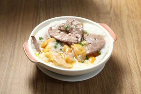 Guì Fēi Jī Zhū Rùn Zhōu Porridge With Chicken And Pork Liver