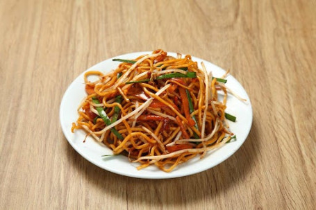 Huǒ Tuǐ Chǎo Yóu Miàn Fried Oil Noodles With Ham