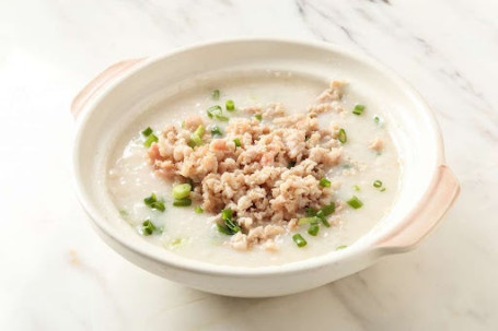 Suì Ròu Zhōu Porridge With Minced Meat