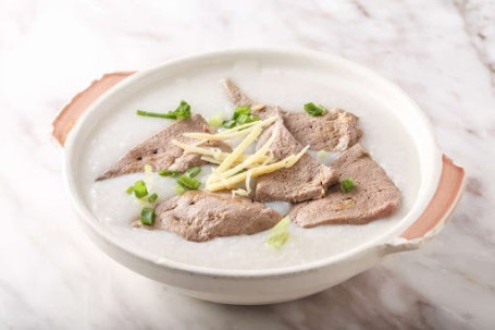 Zhū Rùn Zhōu Porridge With Pork Liver