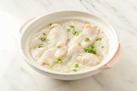 Yú Kuài Zhōu Porridge With Grouper Chunk