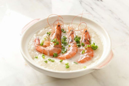 Xiān Xiā Zhōu Porridge With Prawns