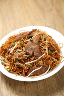 Zhū Rùn Chǎo Miàn Fried Noodles With Pork Liver