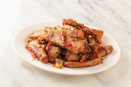 Jiāo Yán Zhū Bā Fried Pork With Salt And Pepper