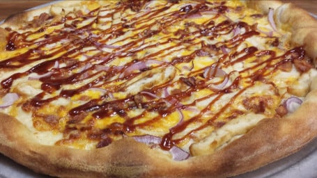 Bbq Chicken Large Thin Pizza