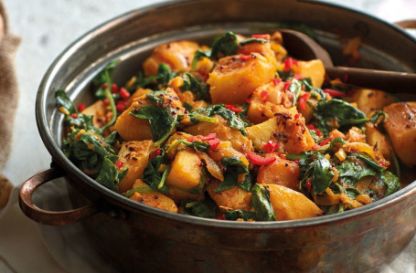 Saag Aloo (V) (Ve) (Gf)