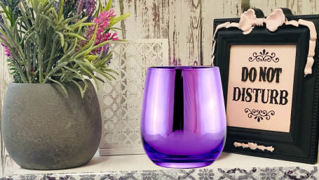 Just Dance Candle Home Decor Purple