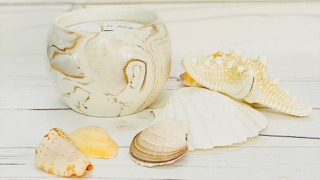 Citrus Beach Candle Home Decor