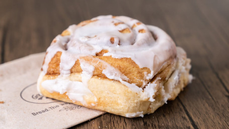 Large Frosted Cinnamon Roll