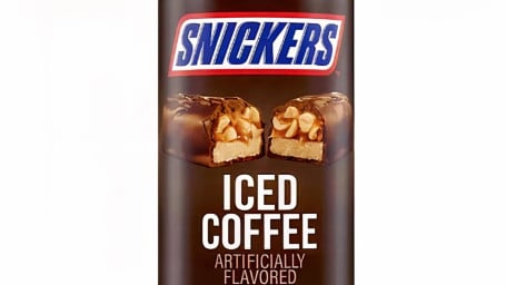 Snickers Iced Coffee Latte
