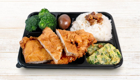 Chicken Steak Bento Dà Jī Pái Biàn Dāng