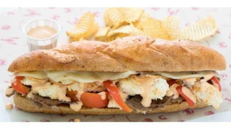 Seafood Philly Sandwich