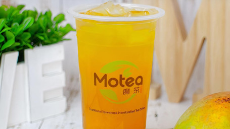 Mango Green Black Tea Máng Guǒ Lǜ Chá Hóng Chá