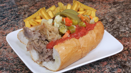 #7. Italian Beef With Fries