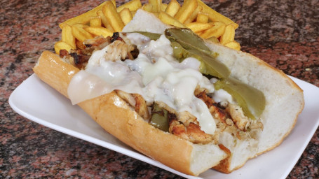 #8. Chicken Philly With Fries