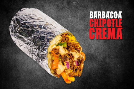 Barbacoa Chipotle Crema Burrito