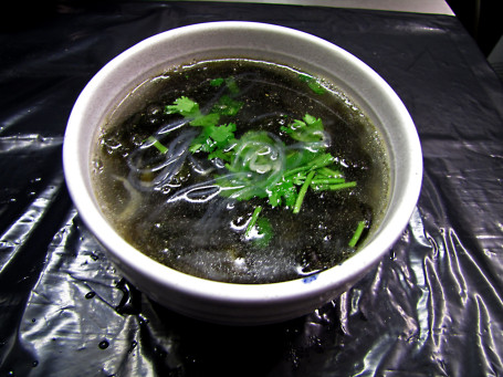 Seaweed And Rice Vermicelli Soup (V) Zǐ Cài Fěn Sī Tāng