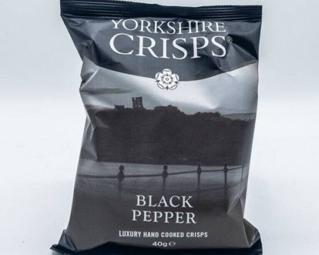 Yorkshire Crisps Black Pepper