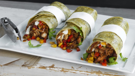 New!!! Jerk Chicken Spinach Wrap