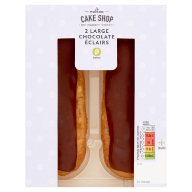 Pacote De 2 Eclairs De Chocolate Morrisons