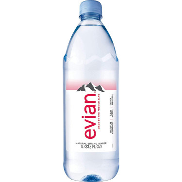 Água Evian 1L