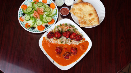 38. Chicken Tikka Mix Masala Plate