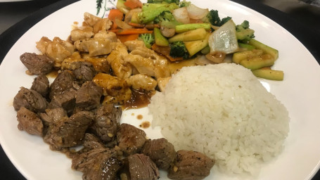 D14. Hibachi Steak Chicken