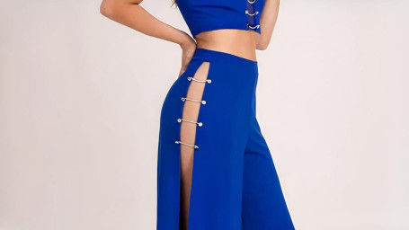 Royal Split Thigh Pant Suit