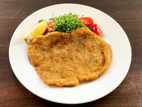 Cotoletta Di Vitello Alla Milanese Con Insalarina Di Stagione