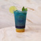 Blue Caribbean Mocktail
