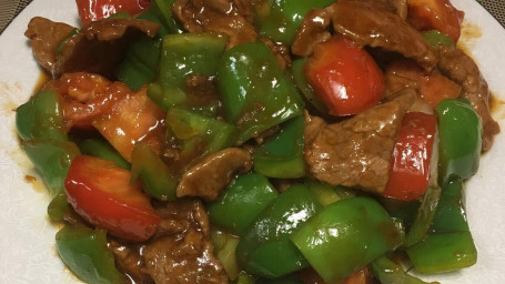 113. Beef With Tomato Green Pepper (Large)