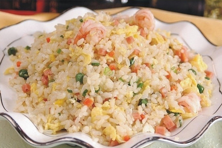 [L] Yangzhou Mixed Meet Fried Rice Yáng Zhōu Chǎo Fàn