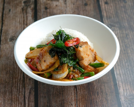 Crispy Pork Belly Chilli Basil