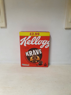 Kellogg's Krave Chocolate Hazelnut Cereal 375G