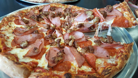 Four-Meat Pizza