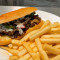 Cheese Steak Philly With French Fries .
