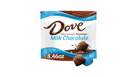 Dove Promete Bolsa Stand-Up De Chocolate Ao Leite Suave E Sedoso (8,46 Onças)