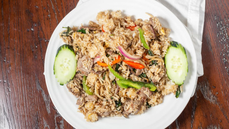 91. Basil Fried Rice Spicy Fried Rice