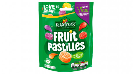 Pastilhas De Frutas Rowntree Bolsa Para Compartilhamento De Doces 143G