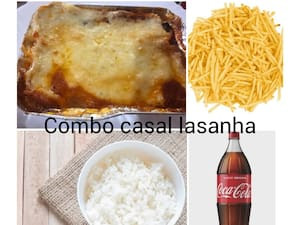 Combo Casal Lasanha Refrigerante 1/5