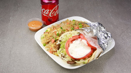 Gyro With Fried Rice Special