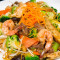 X102. Crispy Flat Egg Noodle With Shrimp